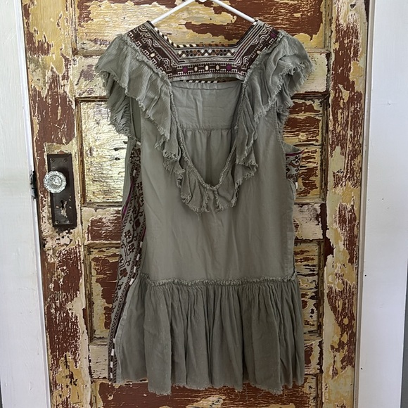 Free People Day Glow Minidress, Size Large - Picture 5 of 7